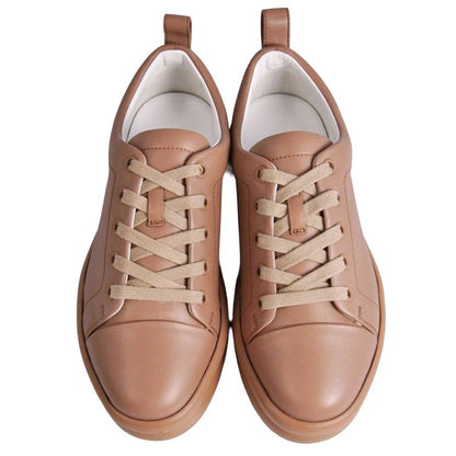 Hermes Sneakers Happy Leather Pink Beige