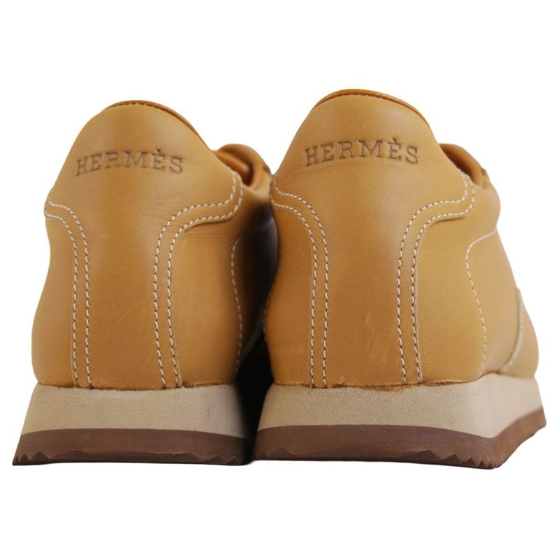 Hermes Sneakers Low Cut Logo Quick Leather