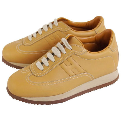 Hermes Sneakers Low Cut Logo Quick Leather