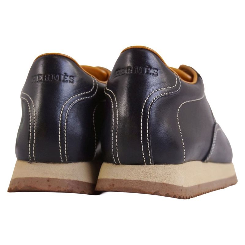Hermes Sneakers Low Cut Logo Quick Leather