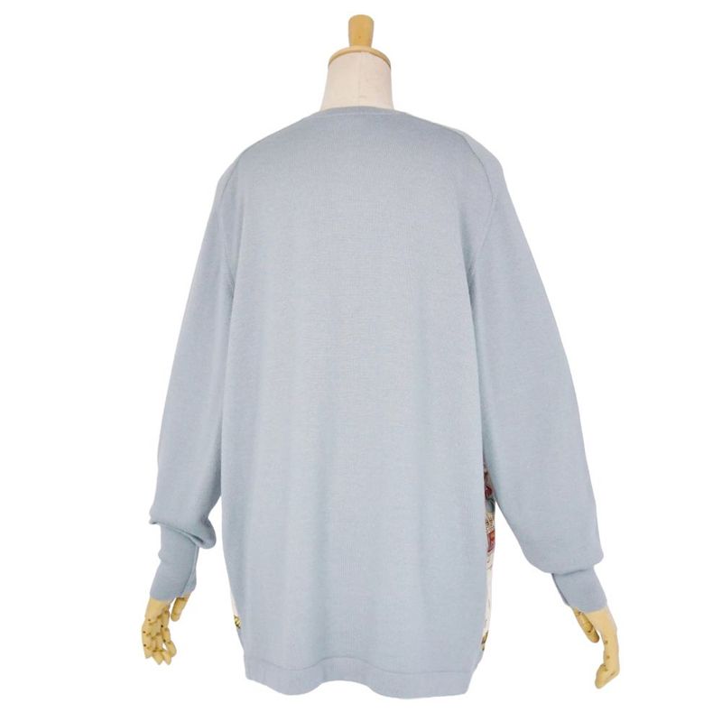 Hermes Vintage Cardigan Marine Cav