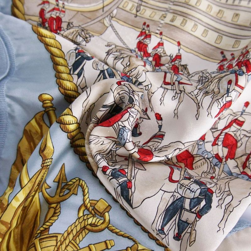 Hermes Vintage Cardigan Marine Cav