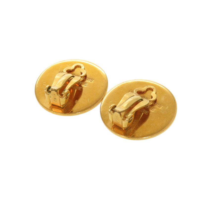 Hermes Gold Earrings