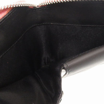 Loewe Anagram Leather Pink Bifold Wallet Black