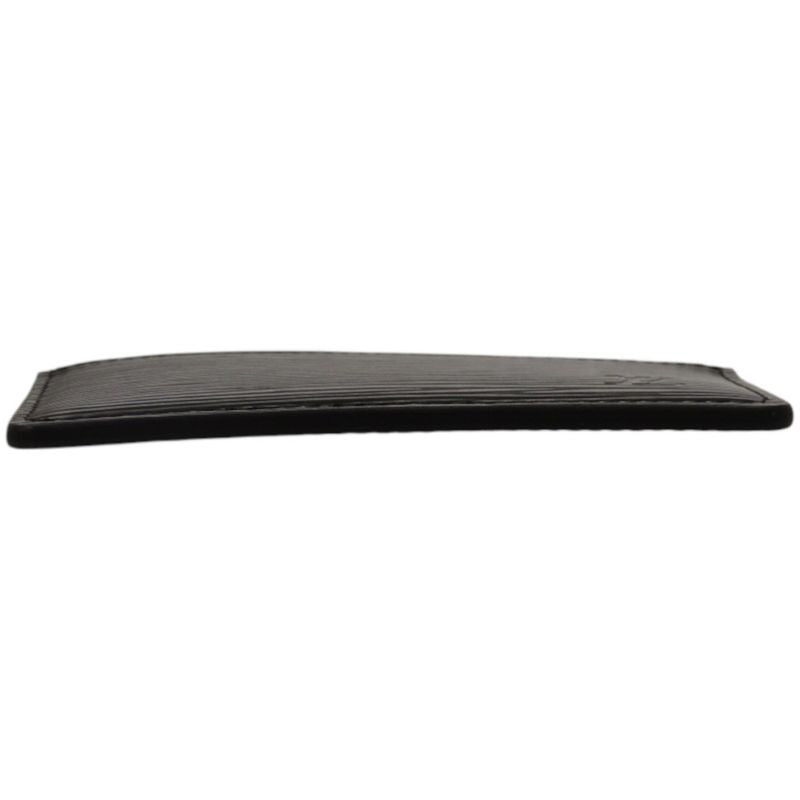 Louis Vuitton Porte Cartes Sample Epi Leather Epi Noir Black Card Case