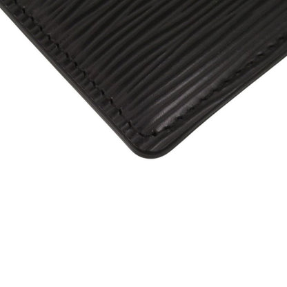 Louis Vuitton Porte Cartes Sample Epi Leather Epi Noir Black Card Case
