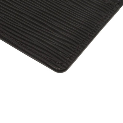 Louis Vuitton Porte Cartes Sample Epi Leather Epi Noir Black Card Case