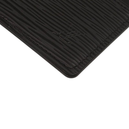 Louis Vuitton Porte Cartes Sample Epi Leather Epi Noir Black Card Case