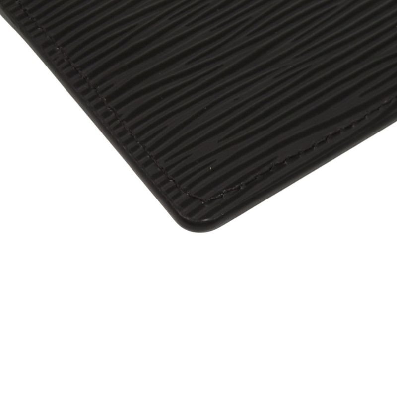 Louis Vuitton Porte Cartes Sample Epi Leather Epi Noir Black Card Case