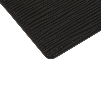 Louis Vuitton Porte Cartes Sample Epi Leather Epi Noir Black Card Case