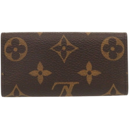 Louis Vuitton Multicles 4 Monogram Canvas Brown Key Case Key Holder