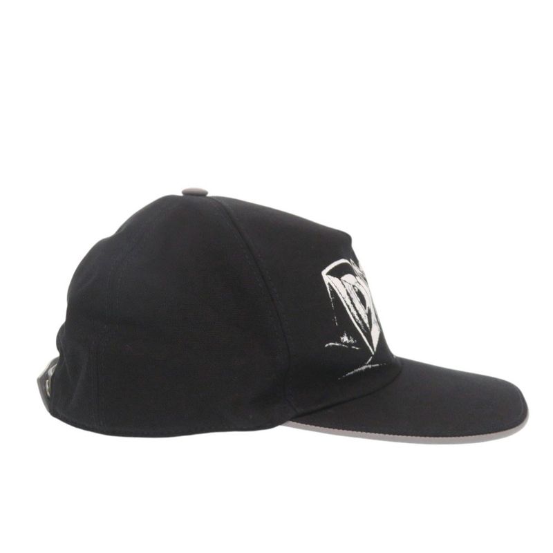 Dior Baseball Cap M Cotton Black