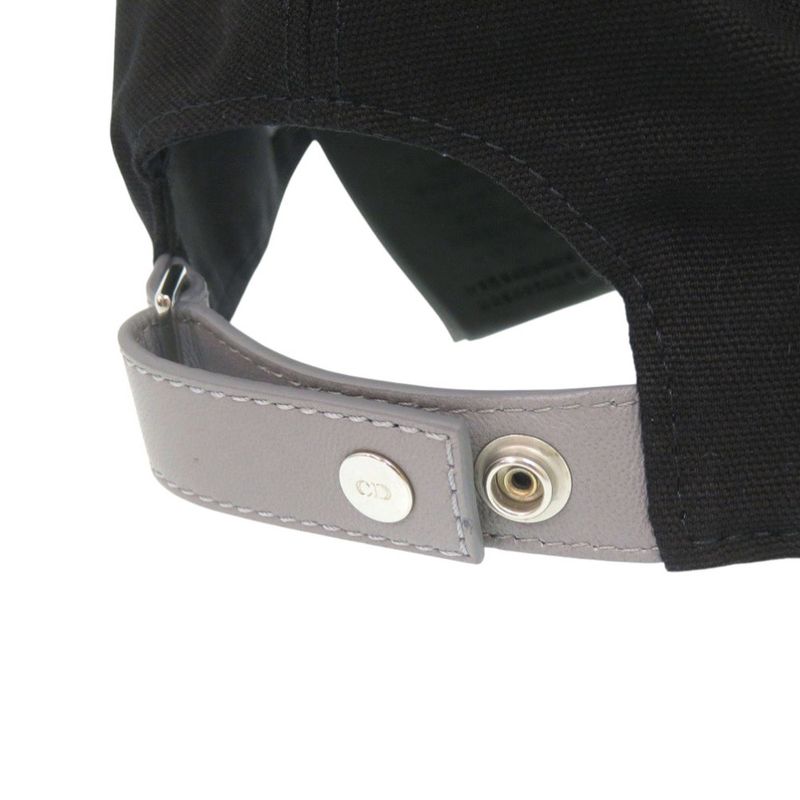 Dior Baseball Cap M Cotton Black