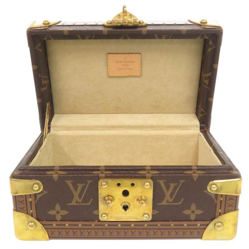 Louis Vuitton Coffret Tresor 20 Monogram Box Shoulder Bag
