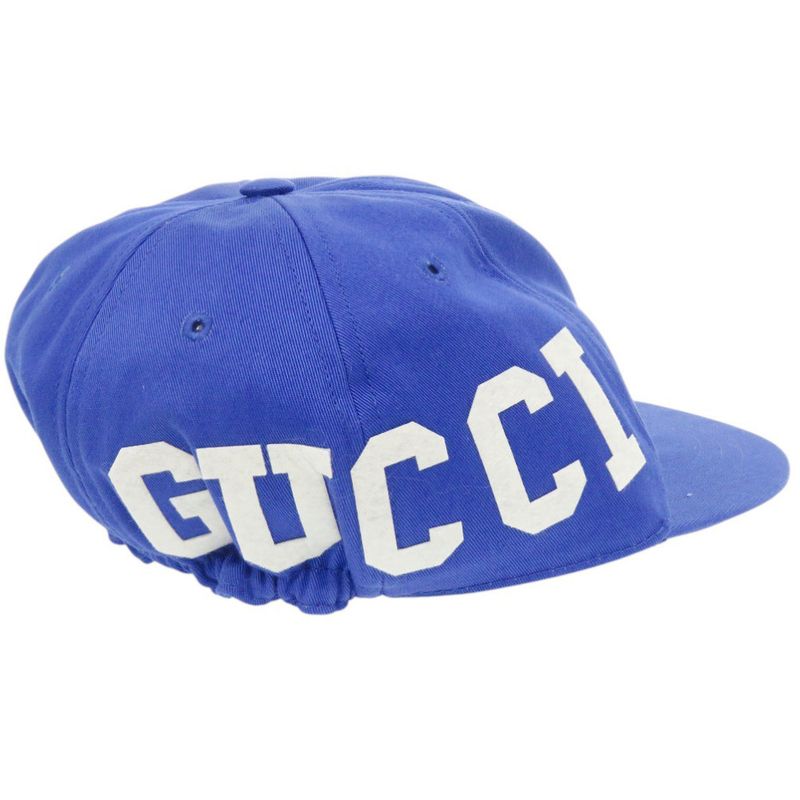Gucci Cotton Blue Hat Cap