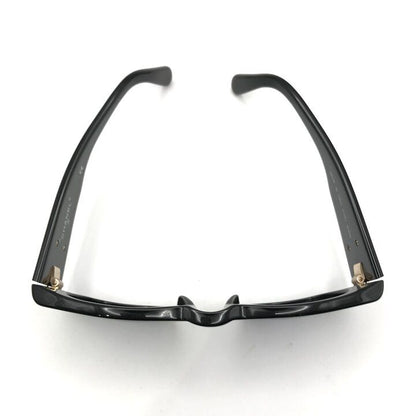 Chanel CC Logo Gold Sunglasses Eyewear Black