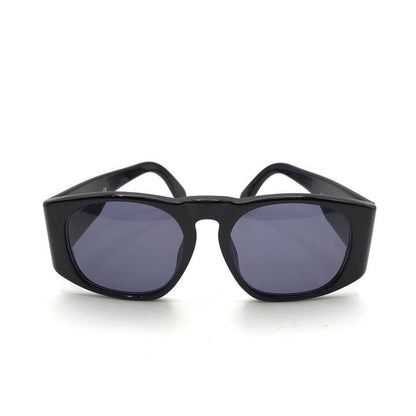Chanel CC Logo Gold Sunglasses Eyewear Black