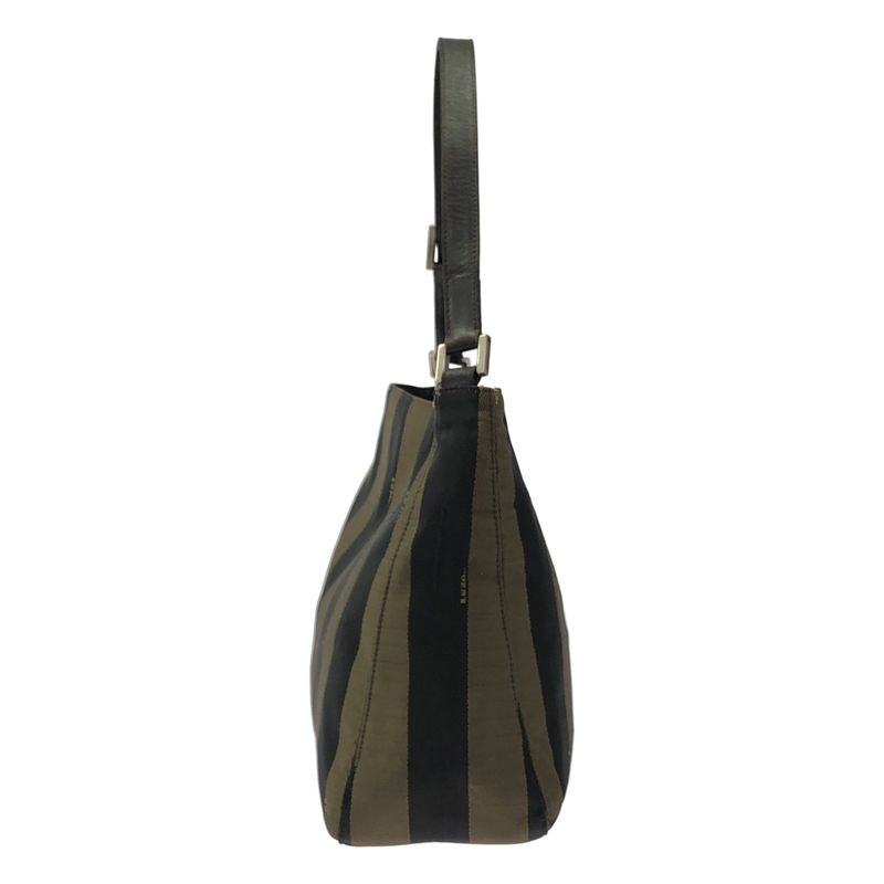 Fendi Pecan Shoulder Bag Khaki