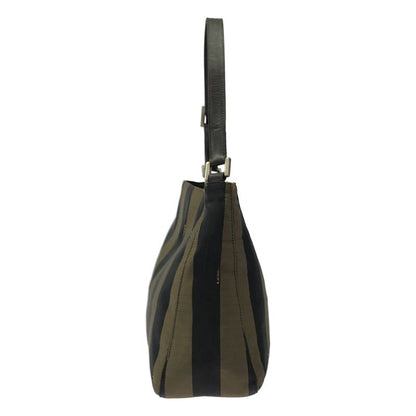 Fendi Pecan Shoulder Bag Khaki