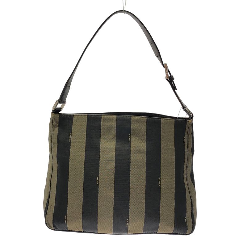 Fendi Pecan Shoulder Bag Khaki