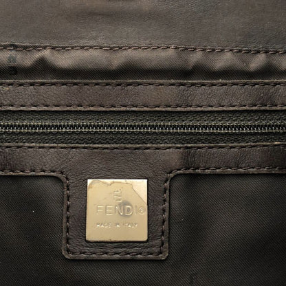 Fendi Pecan Shoulder Bag Khaki