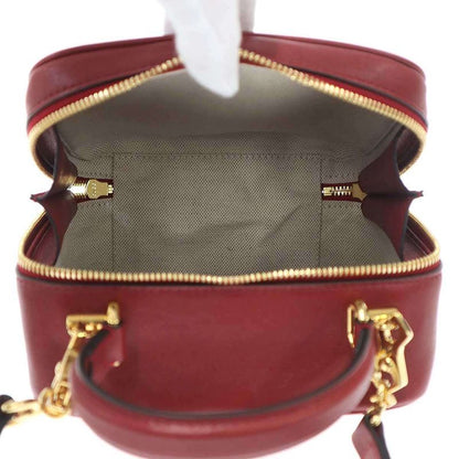 Gucci Blondie Top Handle Shoulder Bag Red