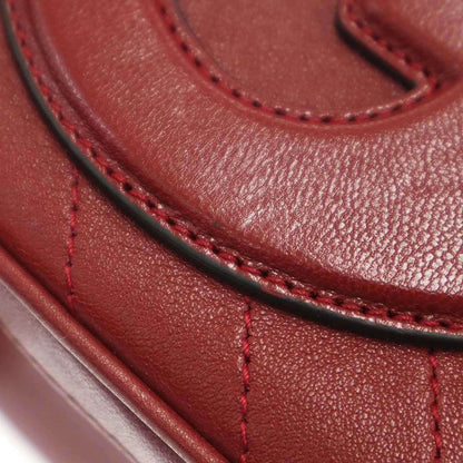 Gucci Blondie Top Handle Shoulder Bag Red
