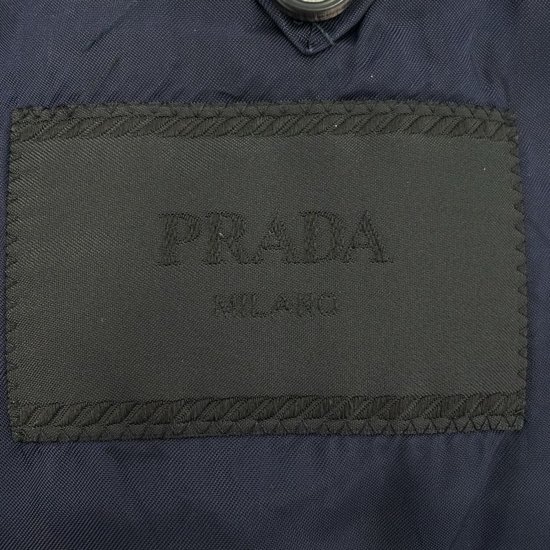 Prada Tailored Jacket Wool Navy