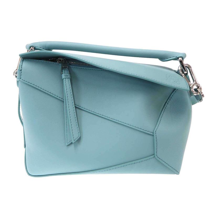 Loewe Puzzle Bag Small Classic Calf Blue