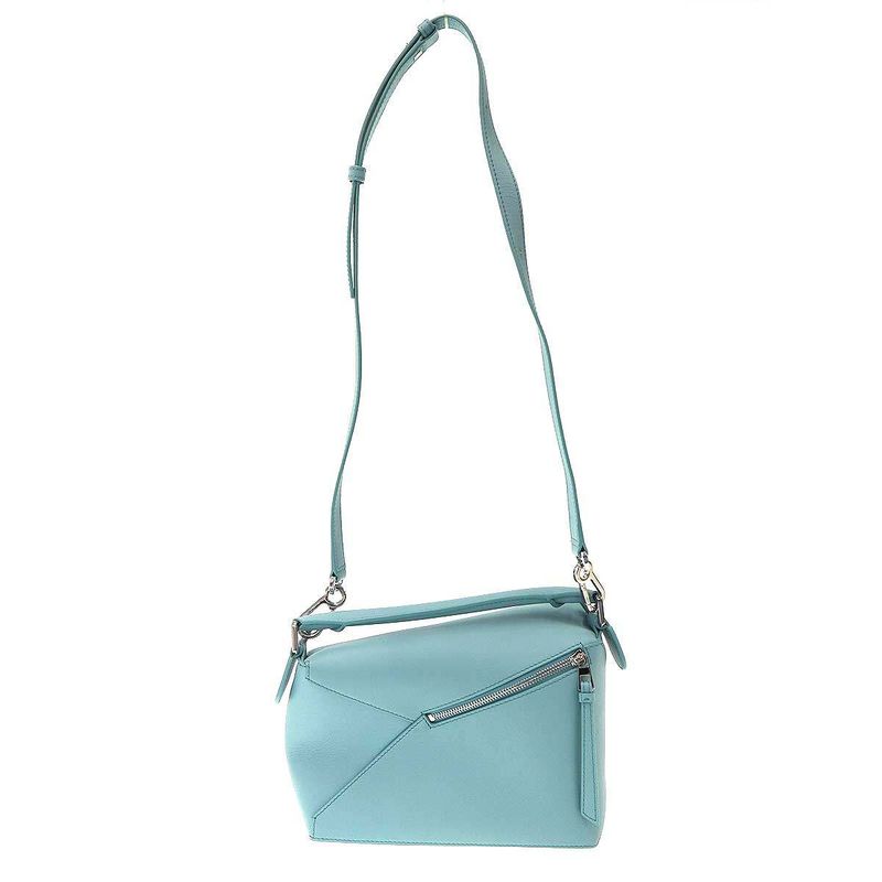 Loewe Puzzle Bag Small Classic Calf Blue