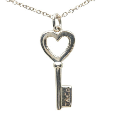 Tiffany & Co Key Silver Necklace