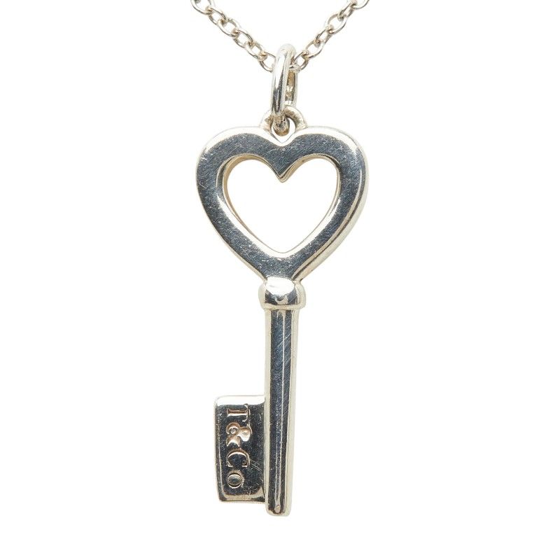 Tiffany & Co Key Silver Necklace