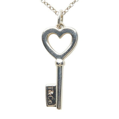 Tiffany & Co Key Silver Necklace