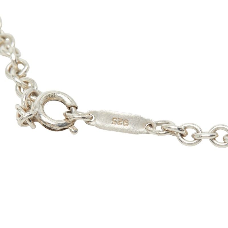 Tiffany & Co Logo Bar Silver Necklace