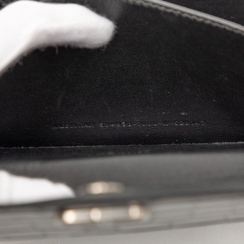 Balenciaga Shoulder Bag Leather Black