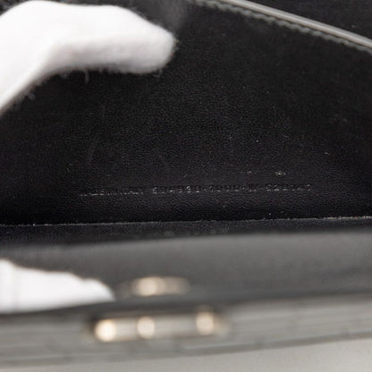 Balenciaga Shoulder Bag Leather Black