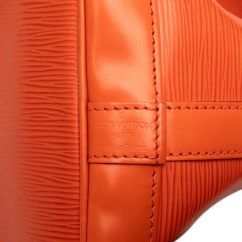 Louis Vuitton Epi Petit Noe Shoulder Bag Pimont Orange Leather Piment