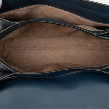 Bottega Veneta Piazza 2-Way Shoulder Bag Blue Leather