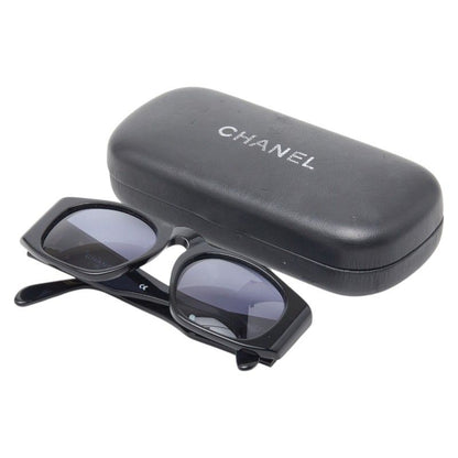 Chanel CC Logo Quilted Black Plastic Shoulder Bag