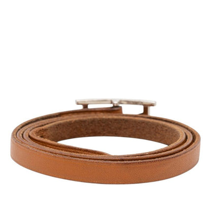 Hermes Long Brown Leather