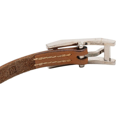 Hermes Long Brown Leather