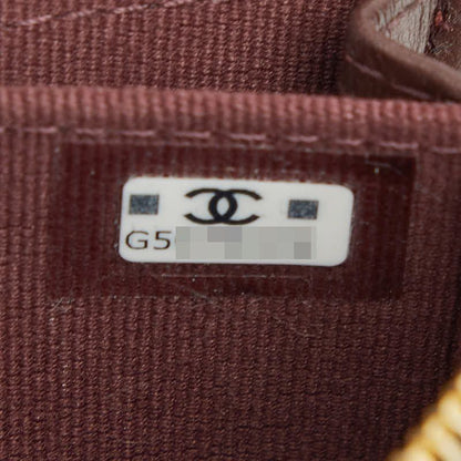 Chanel CC Logo Quilted Classic Zip Coin Purse Black Caviar