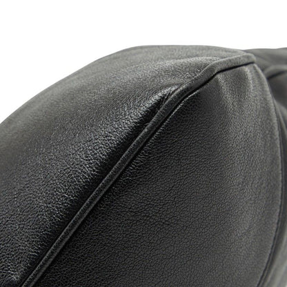 Gucci Horsebit Shoulder Bag Drawstring Black Leather