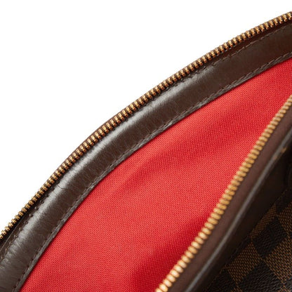 Louis Vuitton Damier Verona PM Brown Leather Handbag