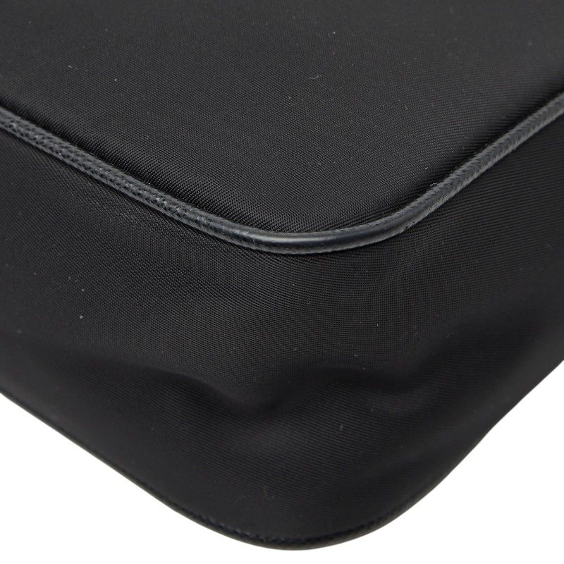 Prada Re Edition Re-Nylon Shoulder Bag Chain 2-Way Black