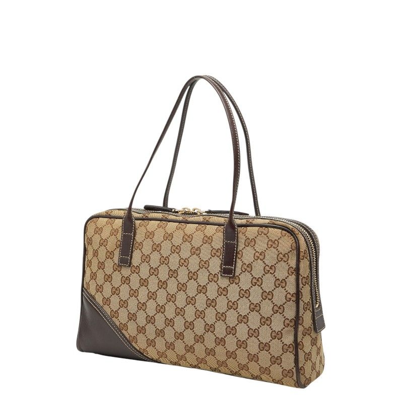 Gucci GG Canvas Interlocking Beige Brown