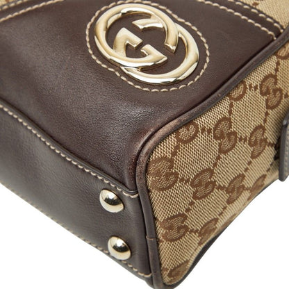 Gucci GG Canvas Interlocking Beige Brown