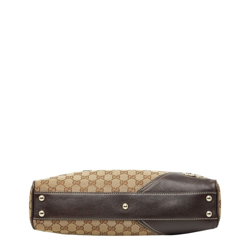 Gucci GG Canvas Interlocking Beige Brown