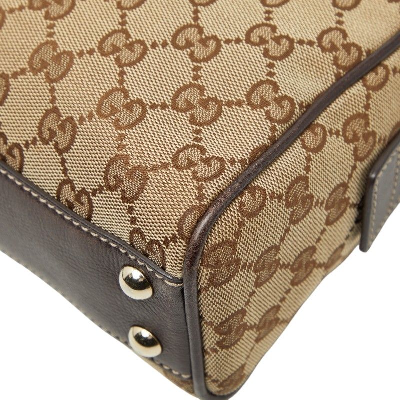 Gucci GG Canvas Interlocking Beige Brown