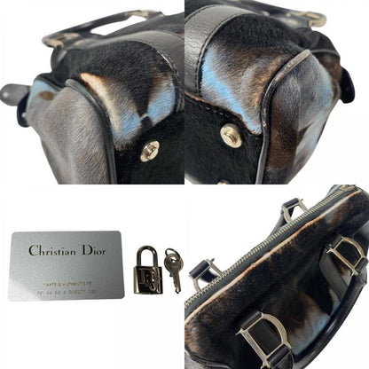 Dior Calf Hair Mini Boston Bag